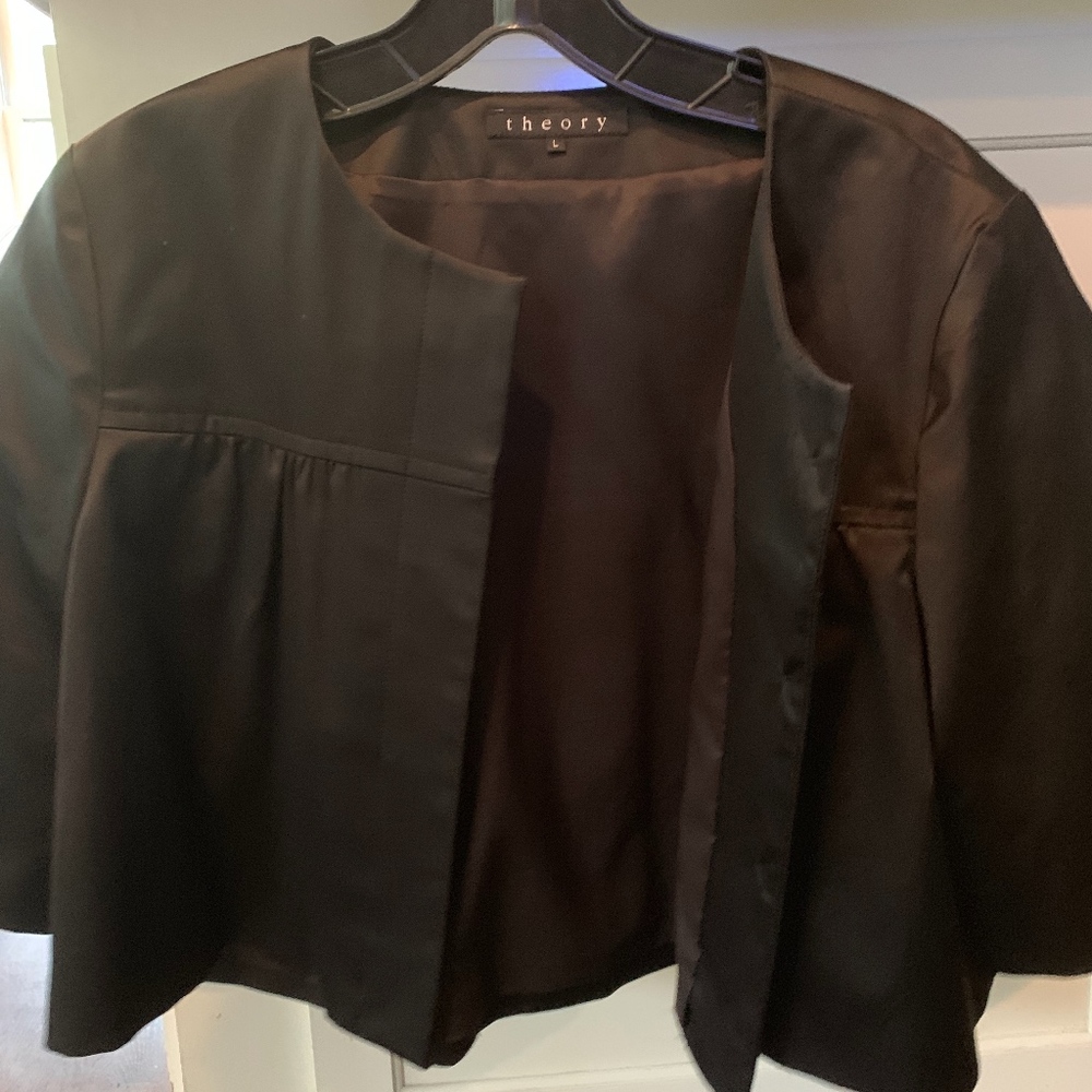 Theory Cropped Evening Jacket